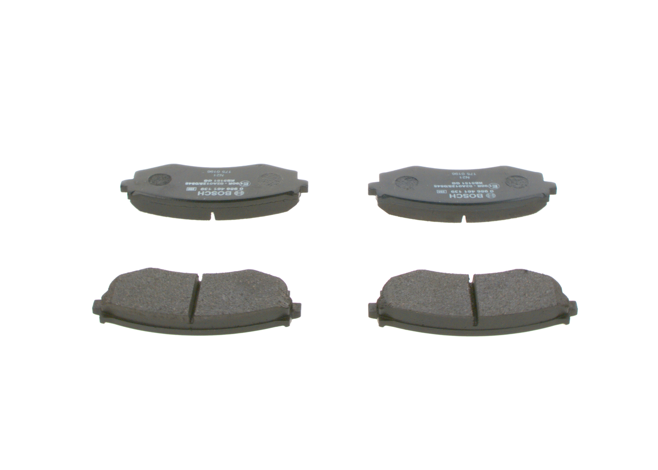 Kit pastiglie freno, Freno a disco - 0 986 461 139 BOSCH