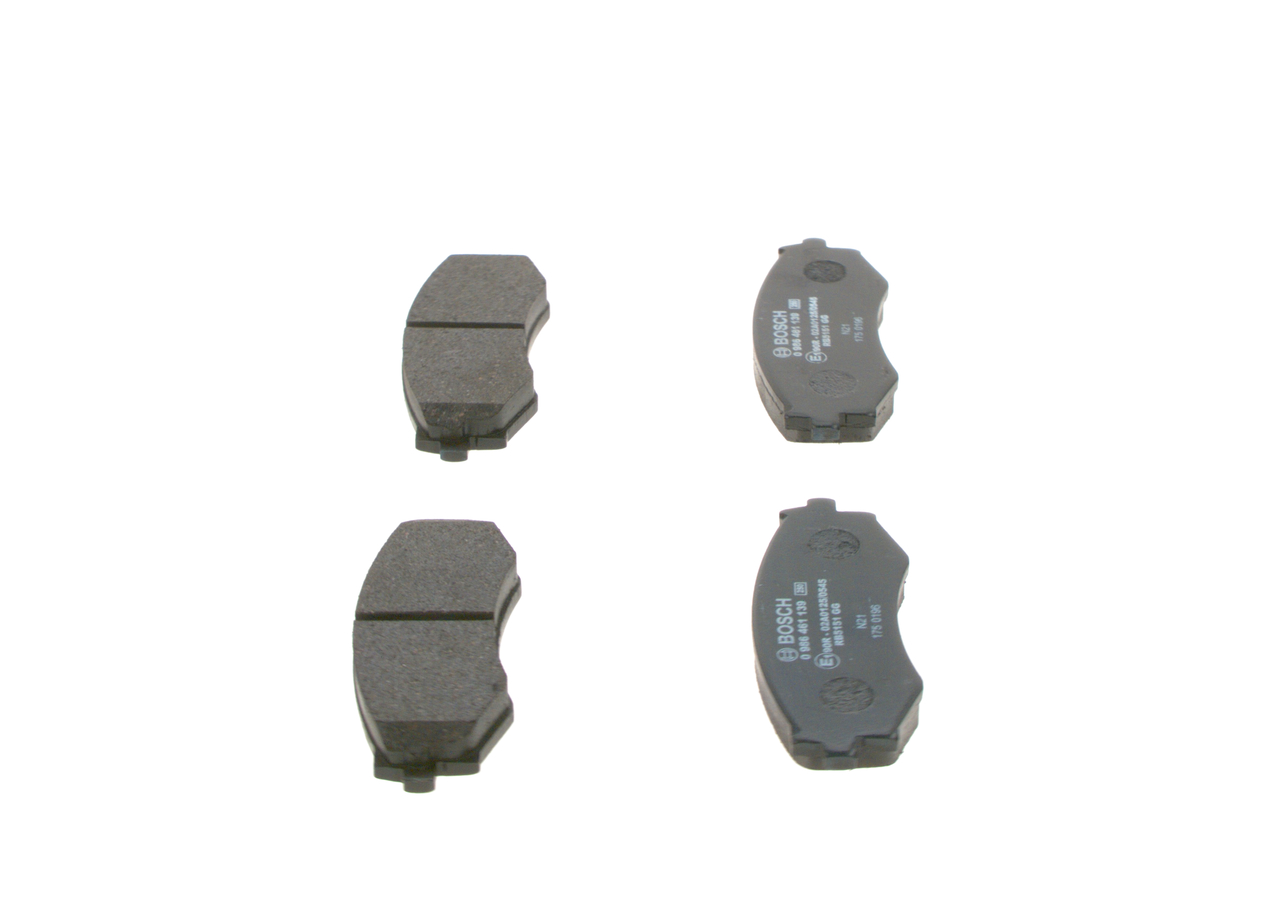 Kit pastiglie freno, Freno a disco - 0 986 461 139 BOSCH