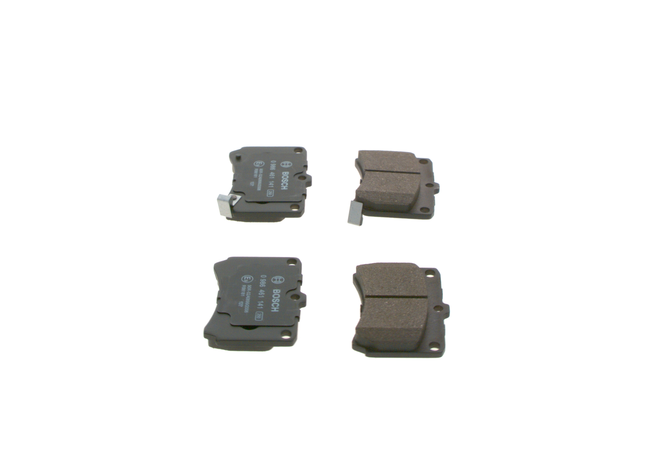 Brake Pad Set, disc brake - 0 986 461 141 BOSCH