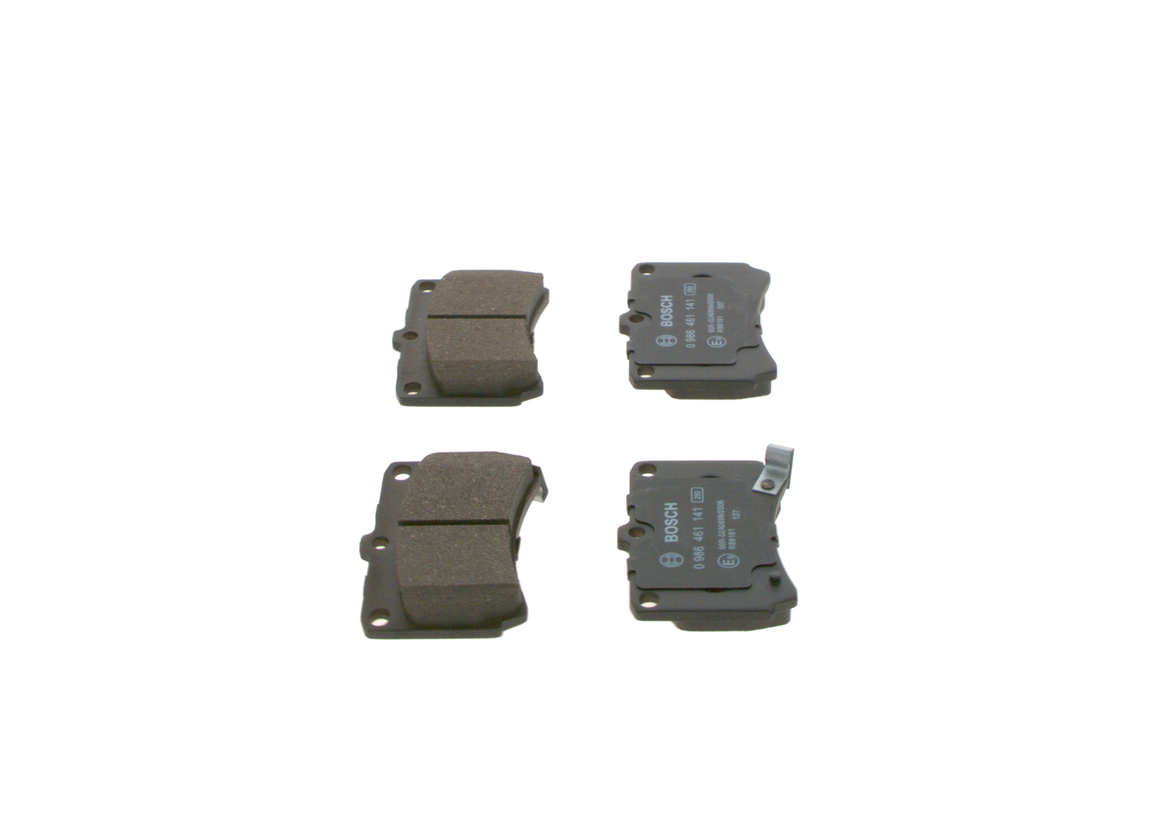 Brake Pad Set, disc brake - 0 986 461 141 BOSCH