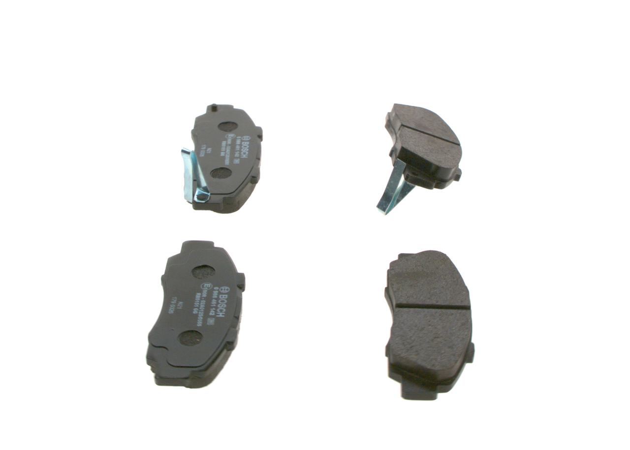 Brake Pad Set, disc brake - 0 986 461 142 BOSCH