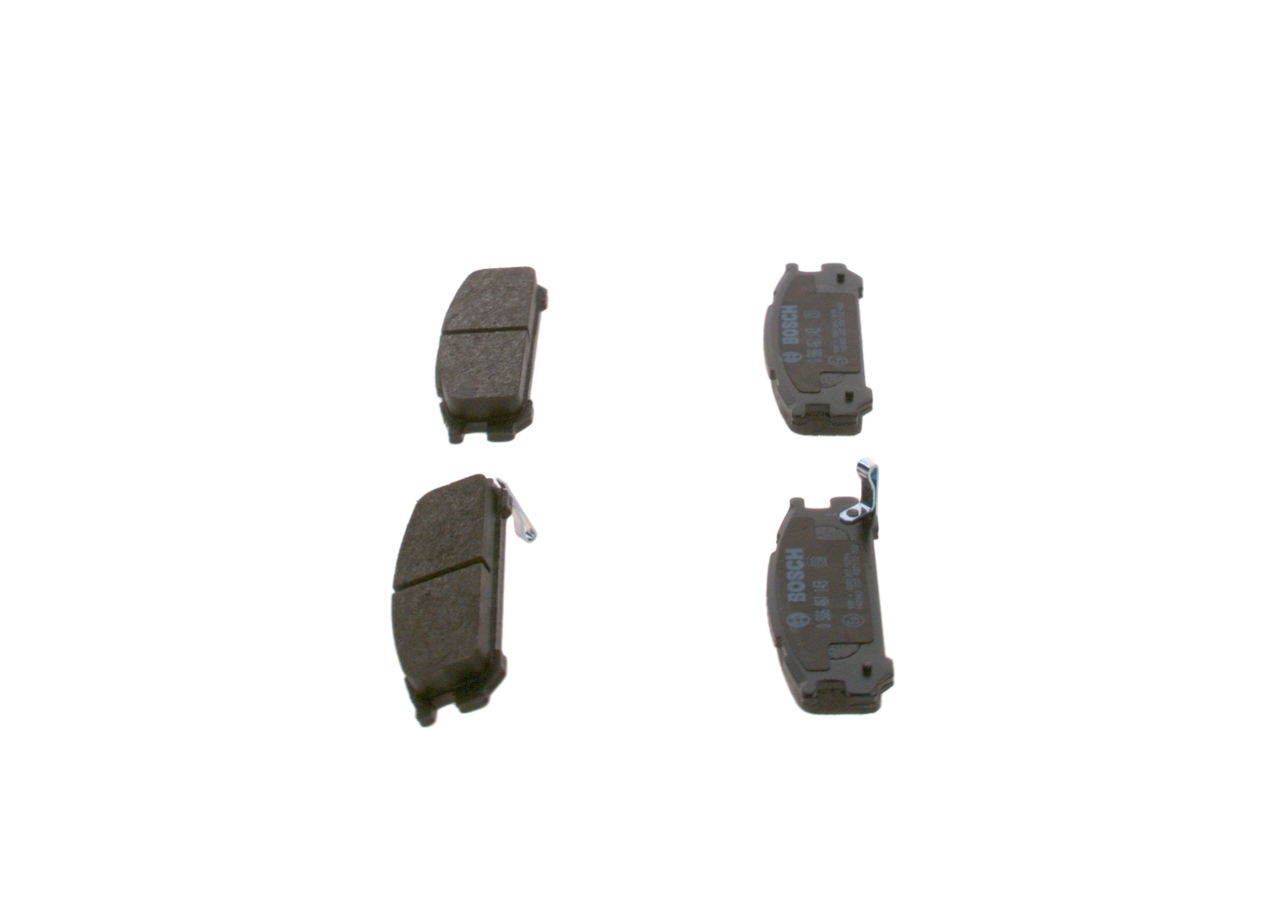 Brake Pad Set, disc brake - 0 986 461 143 BOSCH