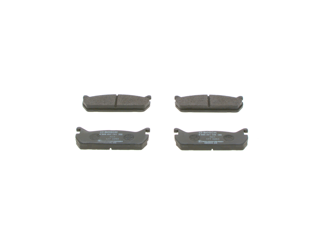 Brake Pad Set, disc brake - 0 986 461 146 BOSCH