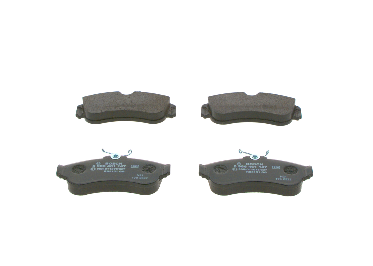 Kit pastiglie freno, Freno a disco - 0 986 461 147 BOSCH