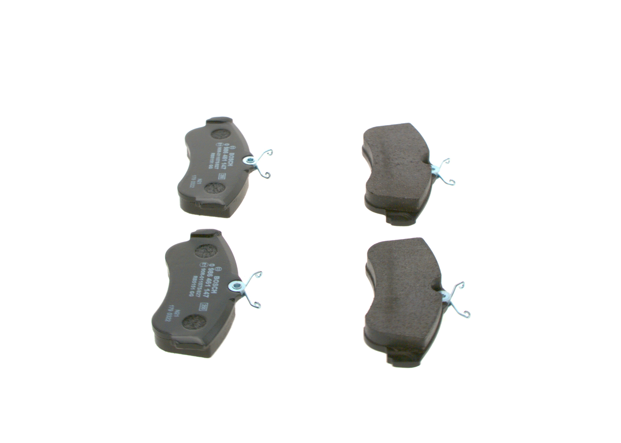 Brake Pad Set, disc brake - 0 986 461 147 BOSCH