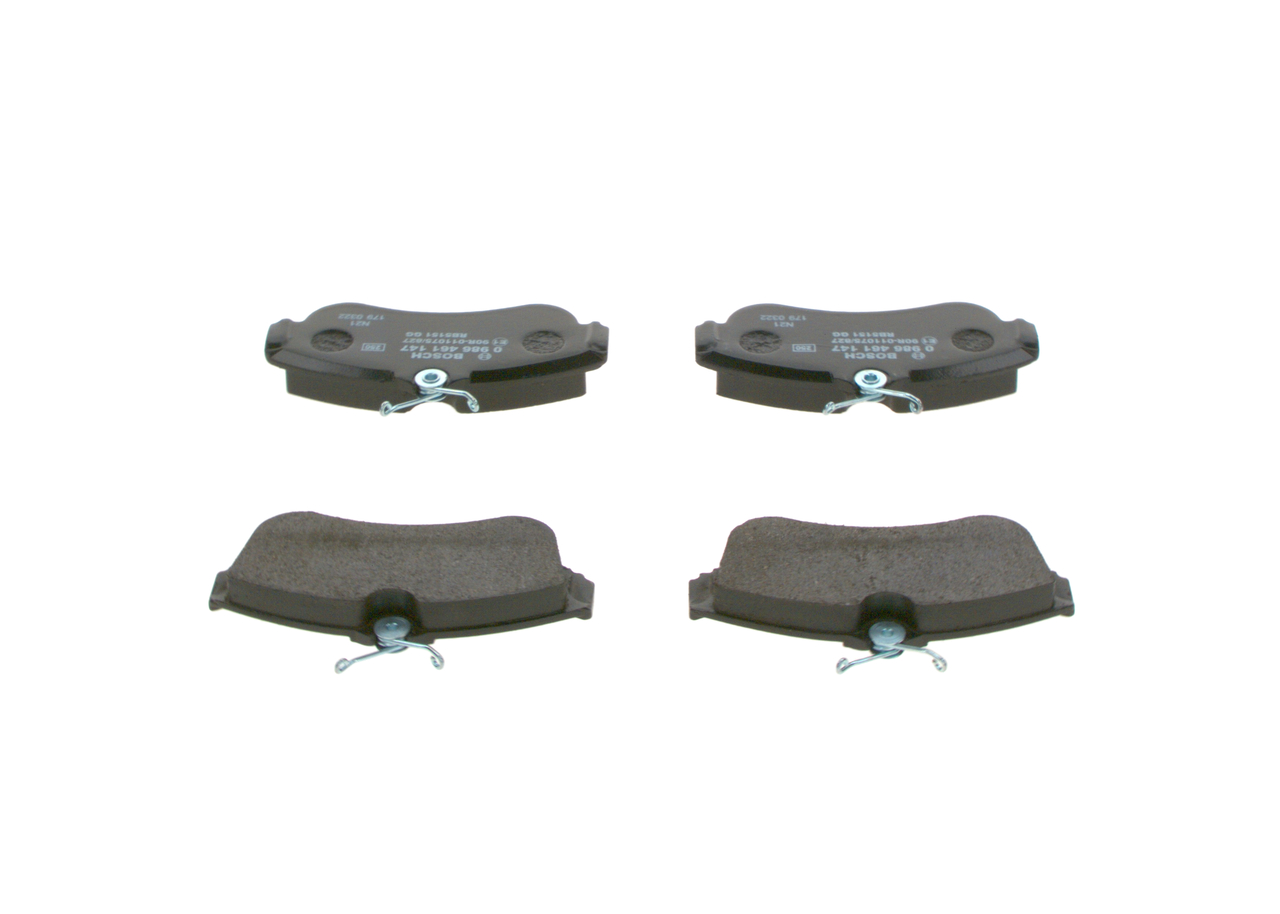 Brake Pad Set, disc brake - 0 986 461 147 BOSCH