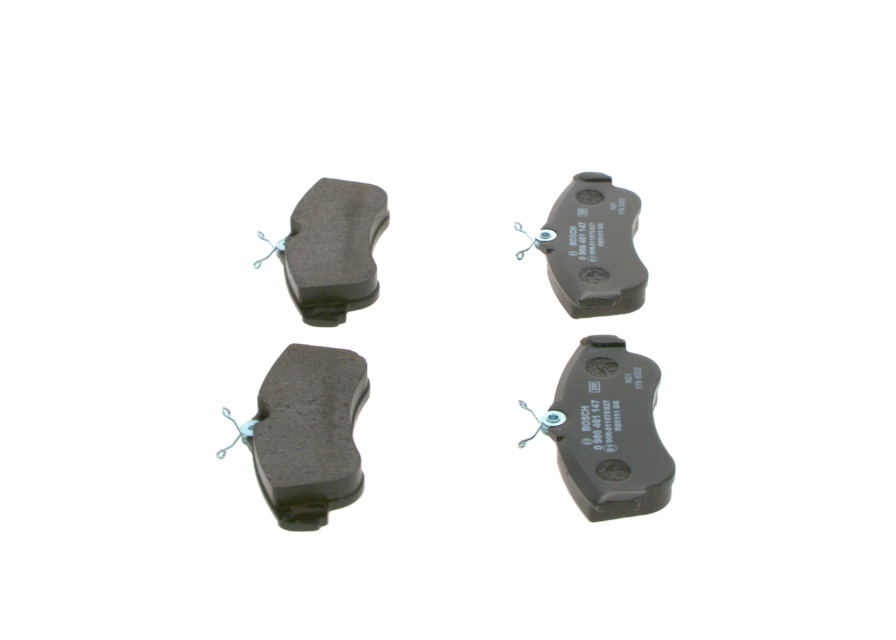 Brake Pad Set, disc brake - 0 986 461 147 BOSCH