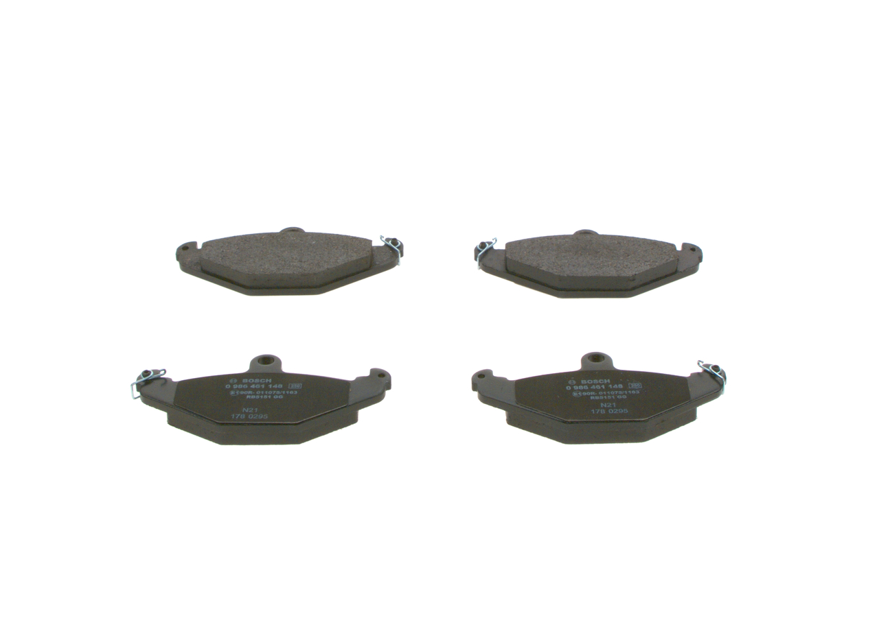 Kit pastiglie freno, Freno a disco - 0 986 461 148 BOSCH