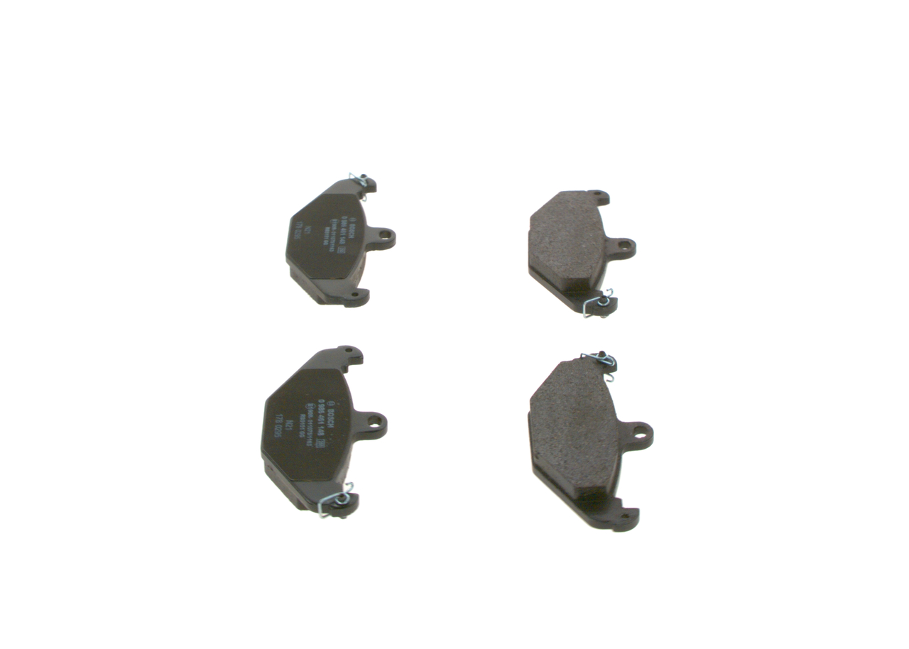 Brake Pad Set, disc brake - 0 986 461 148 BOSCH