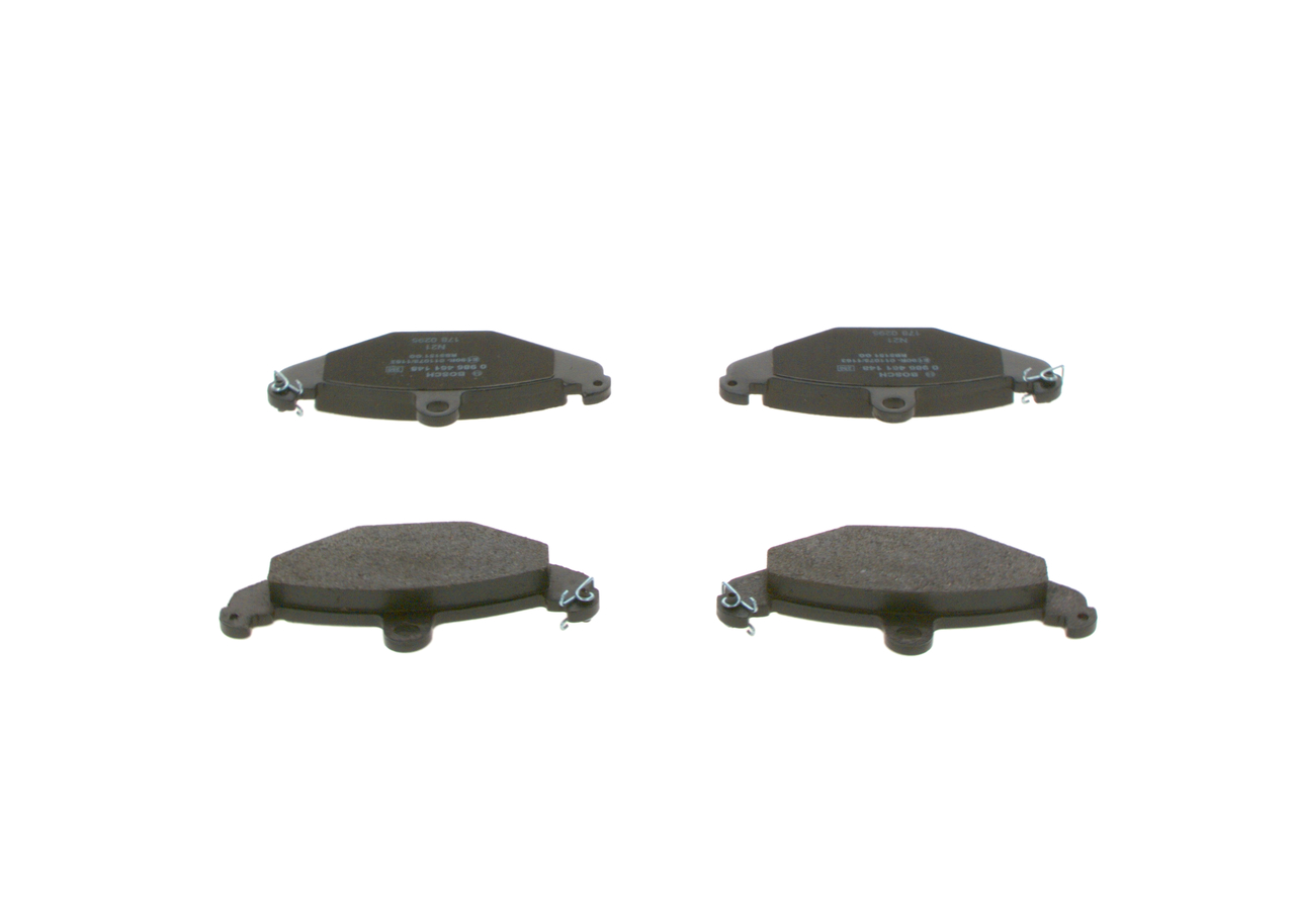 Brake Pad Set, disc brake - 0 986 461 148 BOSCH
