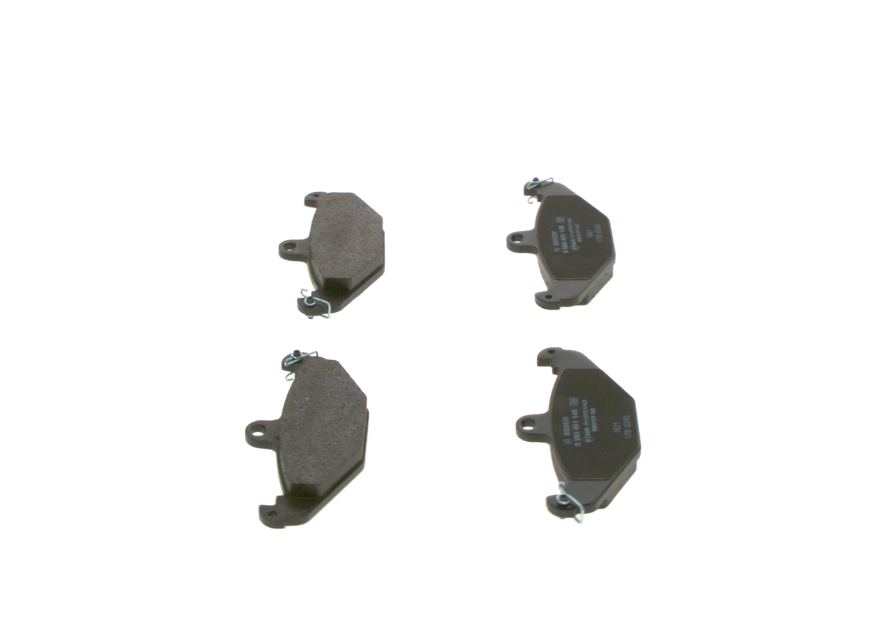 Brake Pad Set, disc brake - 0 986 461 148 BOSCH