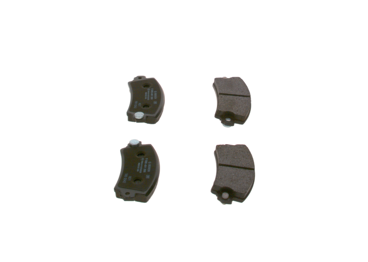 Brake Pad Set, disc brake - 0 986 461 396 BOSCH