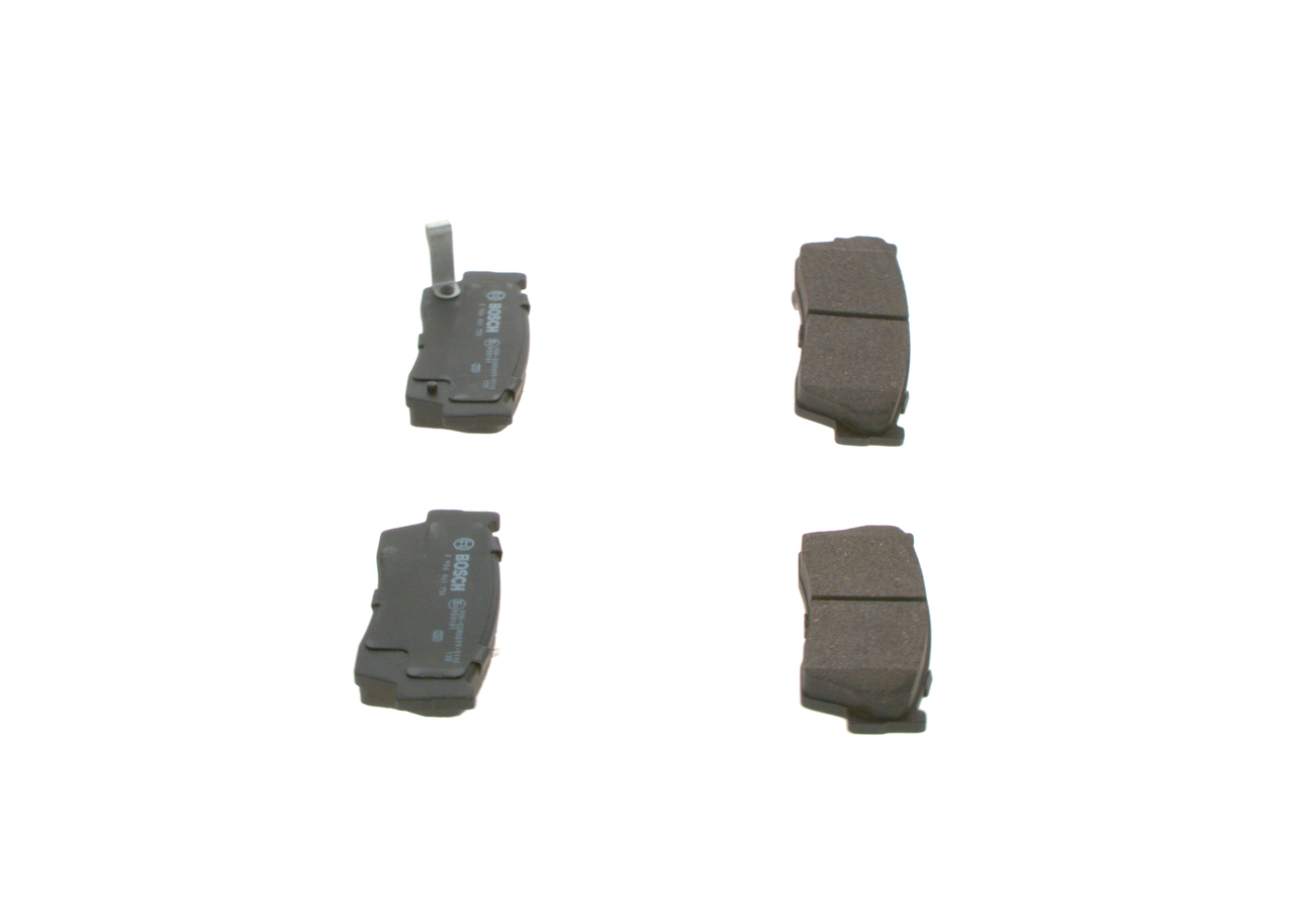 Brake Pad Set, disc brake - 0 986 461 750 BOSCH