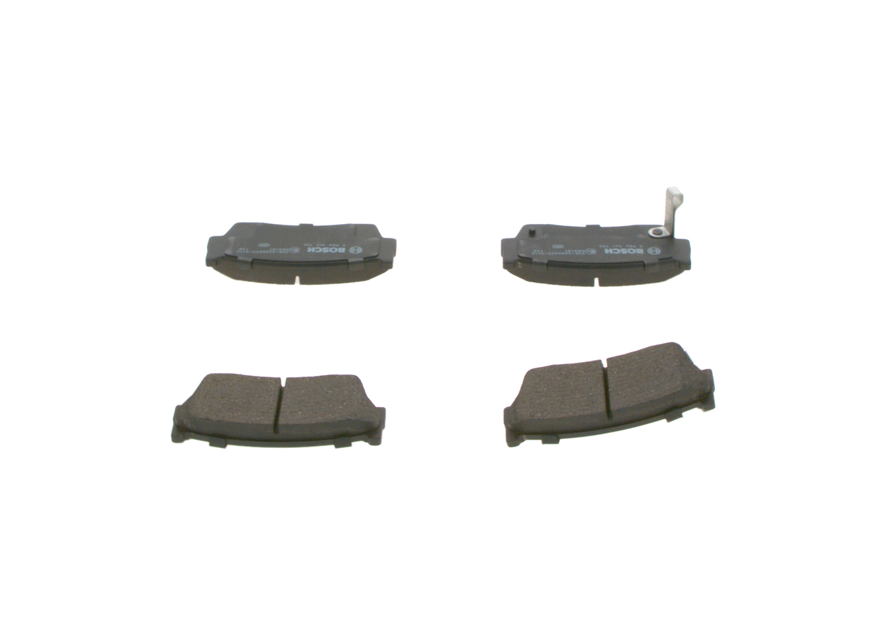 Brake Pad Set, disc brake - 0 986 461 750 BOSCH