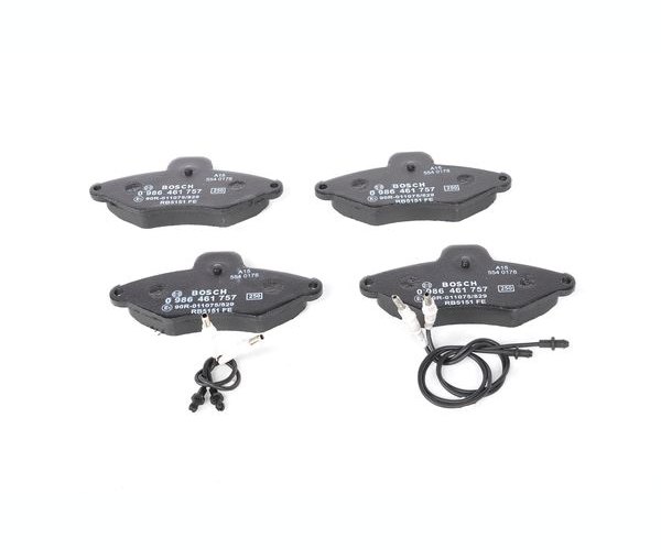Brake Pad Set, disc brake - 0 986 461 757 BOSCH