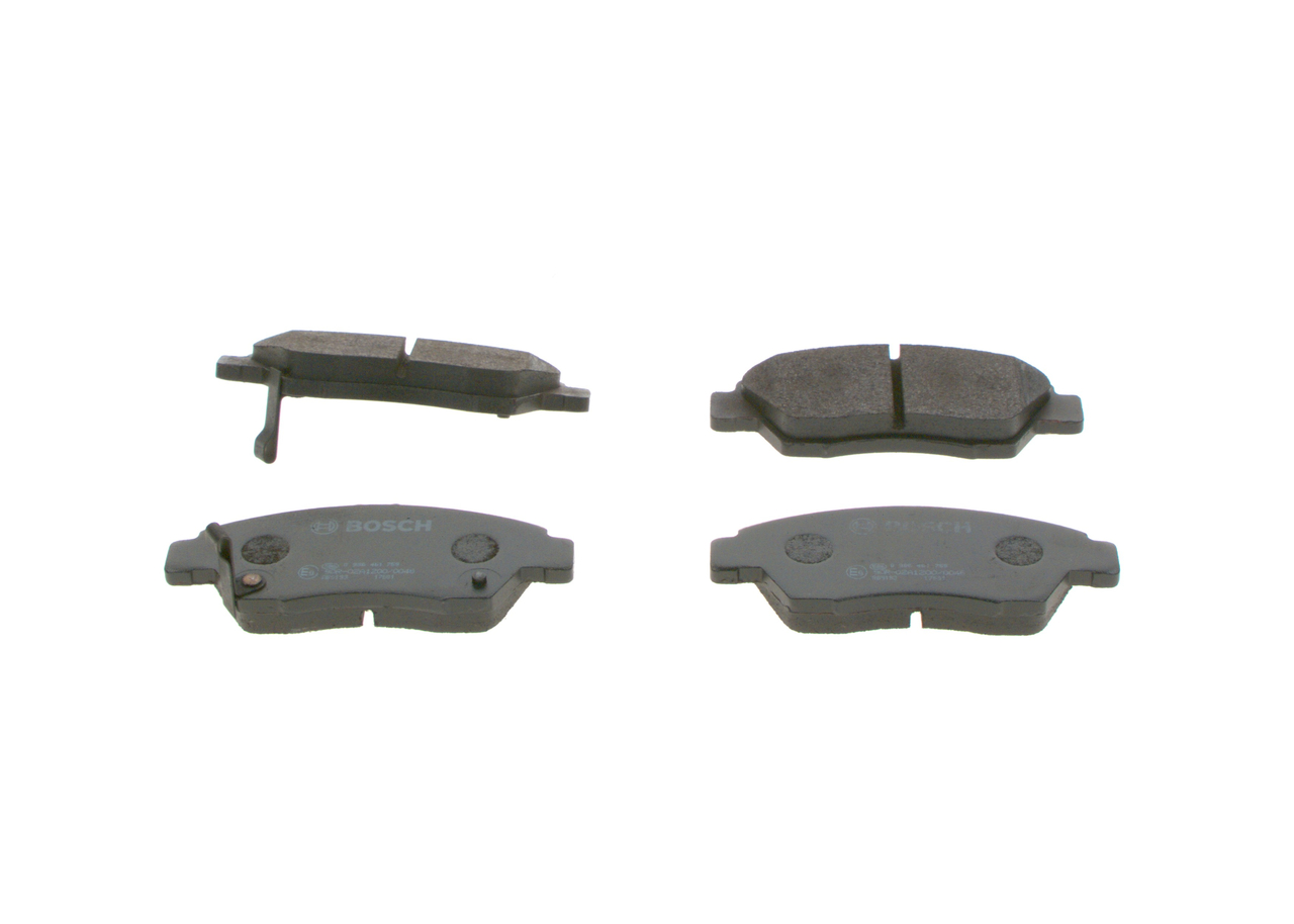 stabdžių trinkelių rinkinys, diskinis stabdys - 0 986 461 759 BOSCH