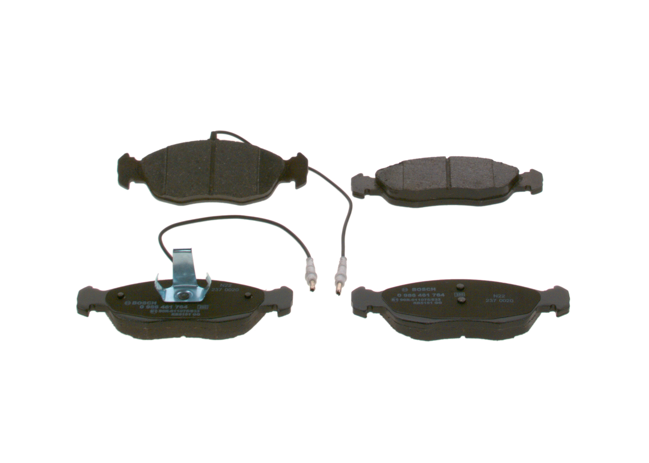 Kit pastiglie freno, Freno a disco - 0 986 461 764 BOSCH