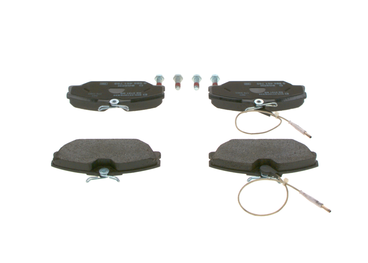 Brake Pad Set, disc brake - 0 986 461 765 BOSCH