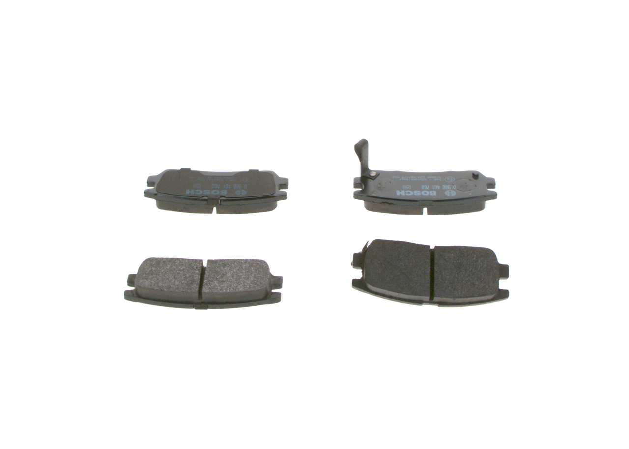 Brake Pad Set, disc brake - 0 986 461 768 BOSCH