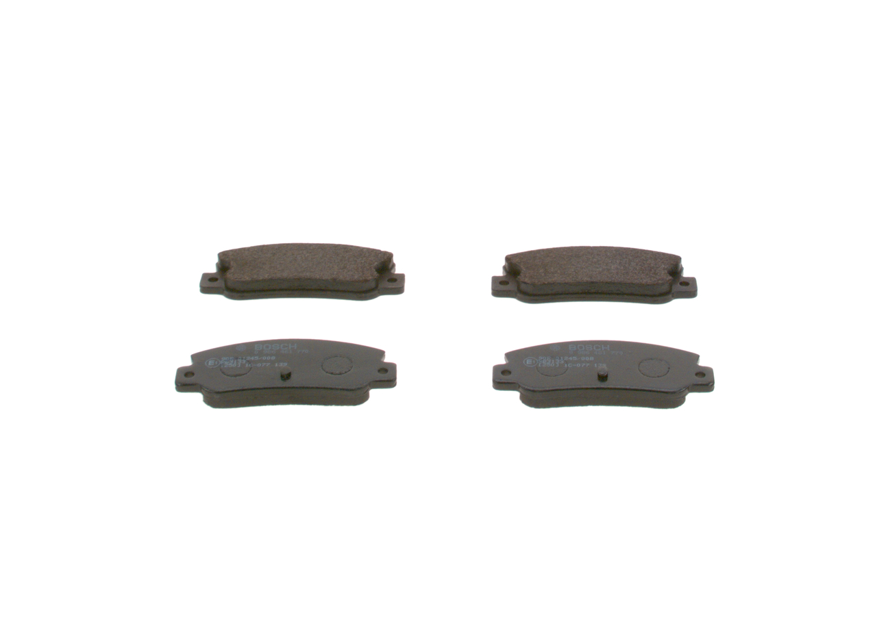 Brake Pad Set, disc brake - 0 986 461 770 BOSCH