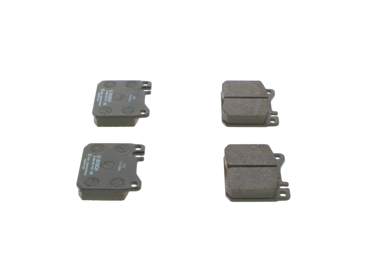 Brake Pad Set, disc brake - 0 986 463 412 BOSCH