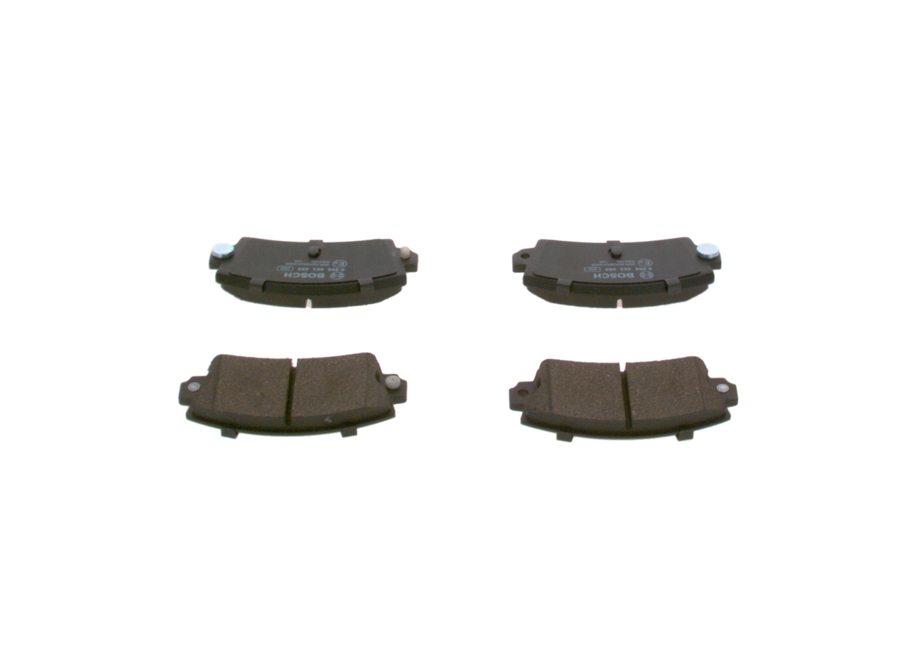 Brake Pad Set, disc brake - 0 986 463 490 BOSCH