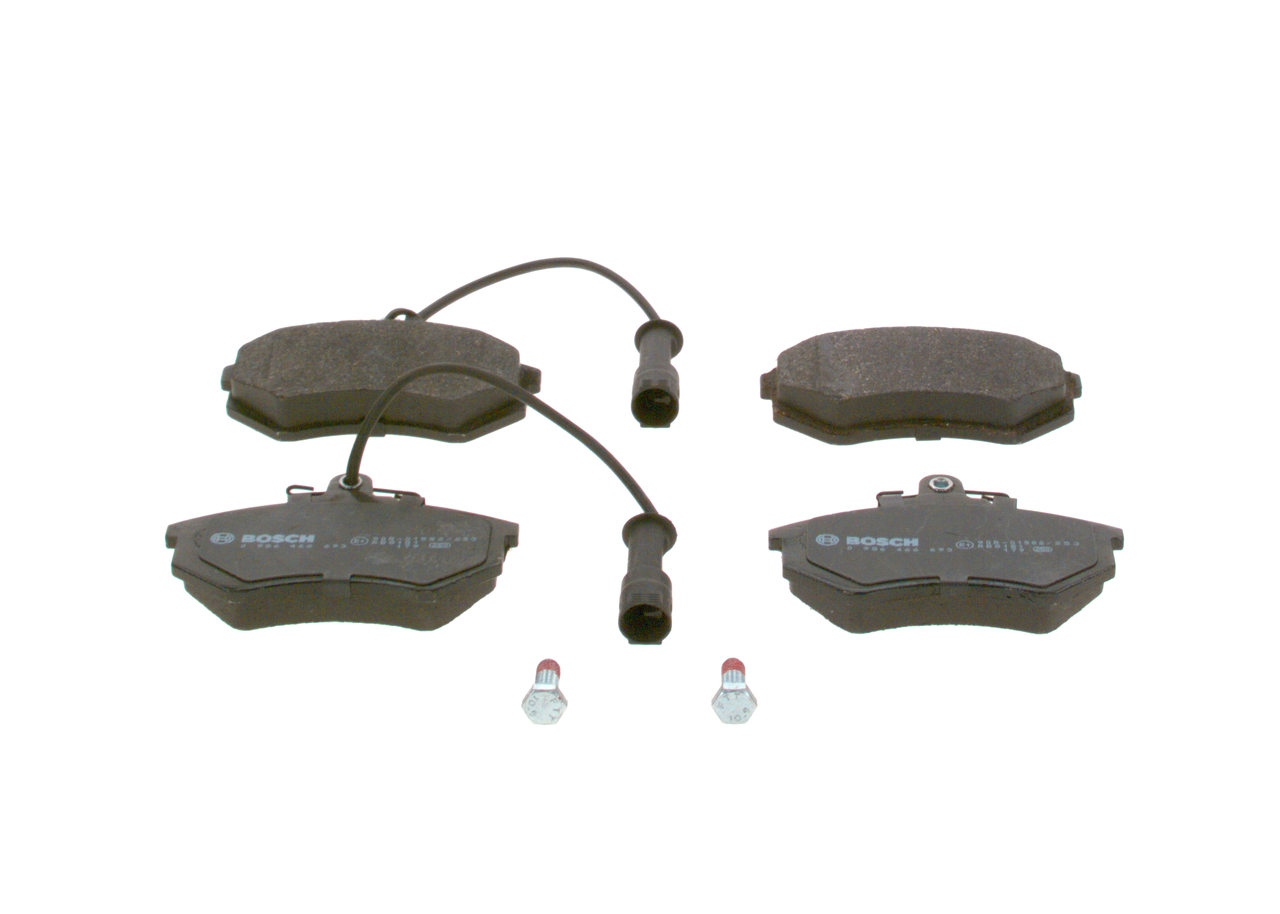 Brake Pad Set, disc brake - 0 986 466 693 BOSCH