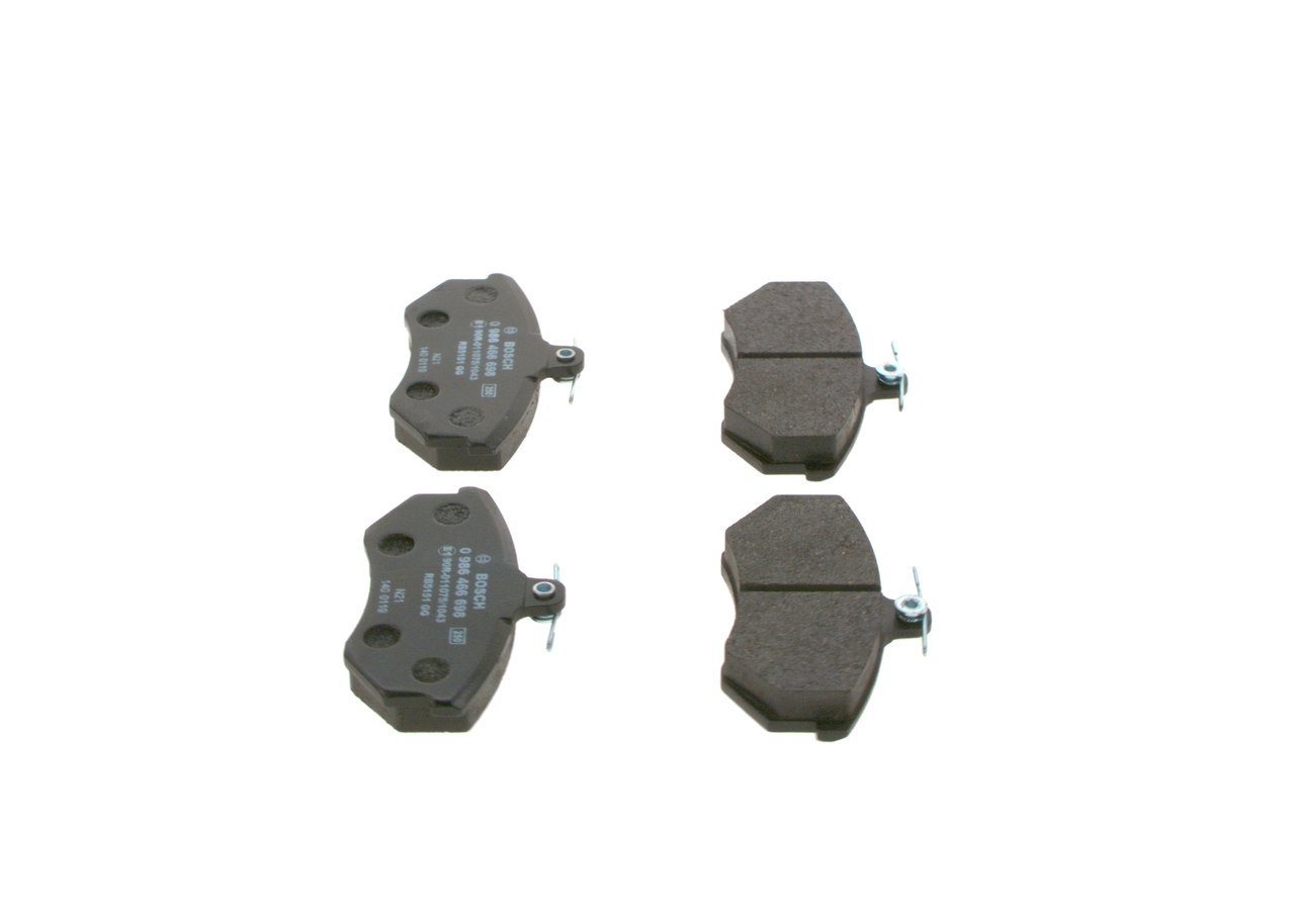 Kit pastiglie freno, Freno a disco - 0 986 466 698 BOSCH