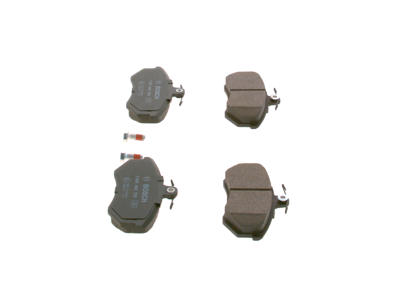 Brake Pad Set, disc brake - 0 986 466 700 BOSCH