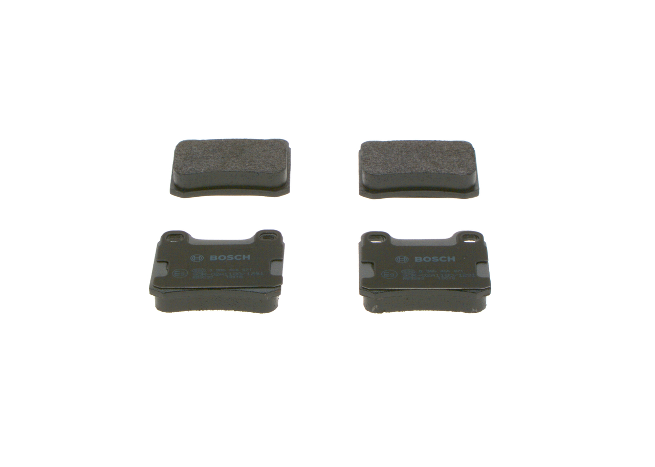 Brake Pad Set, disc brake - 0 986 466 871 BOSCH