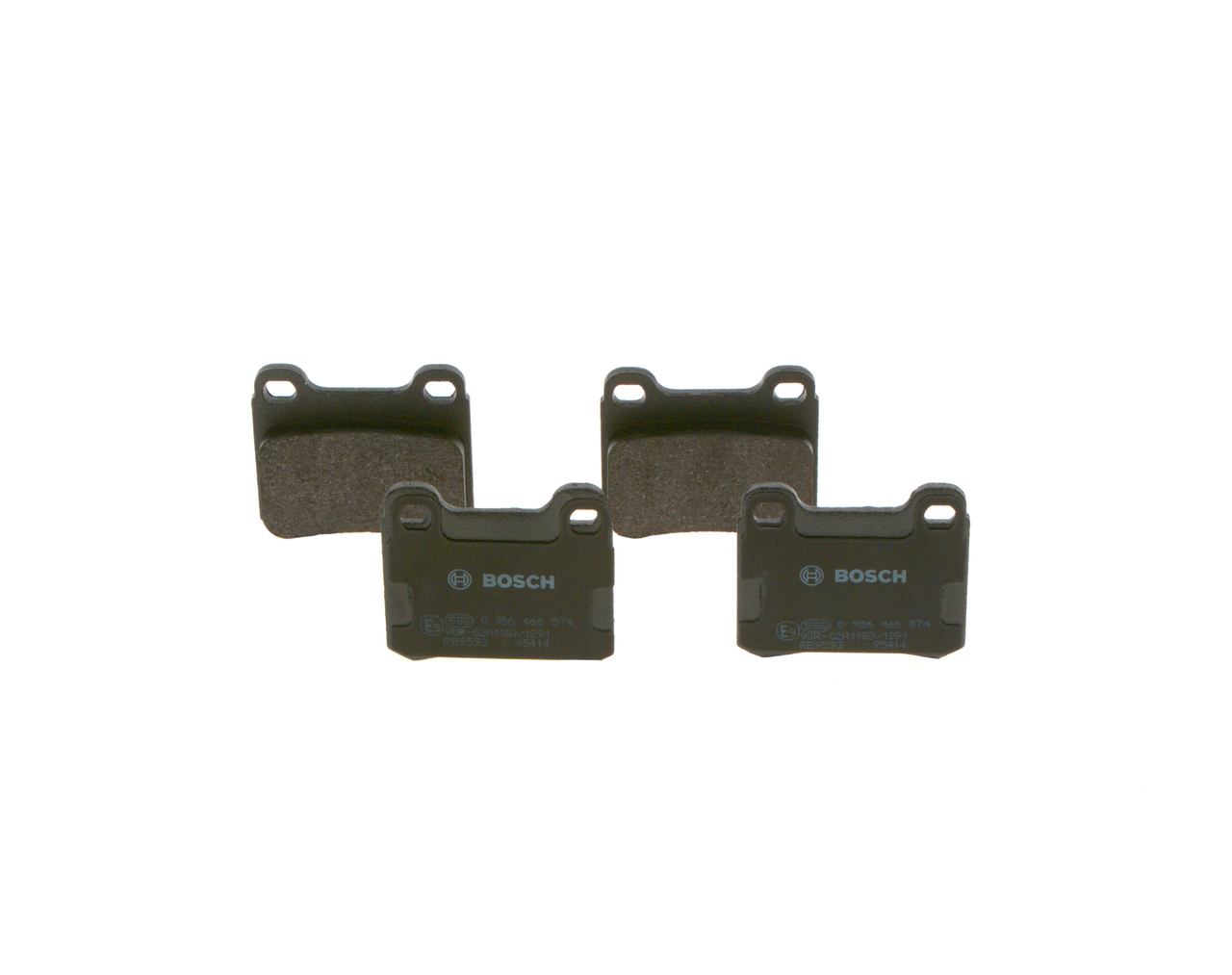 Kit pastiglie freno, Freno a disco - 0 986 466 874 BOSCH