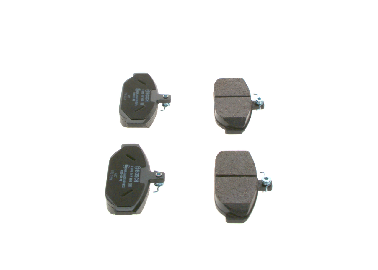 Brake Pad Set, disc brake - 0 986 467 400 BOSCH