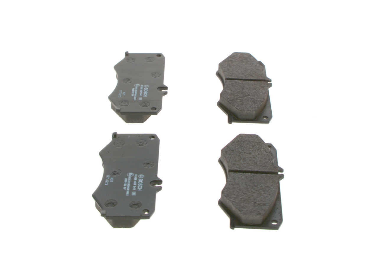Brake Pad Set, disc brake - 0 986 467 841 BOSCH