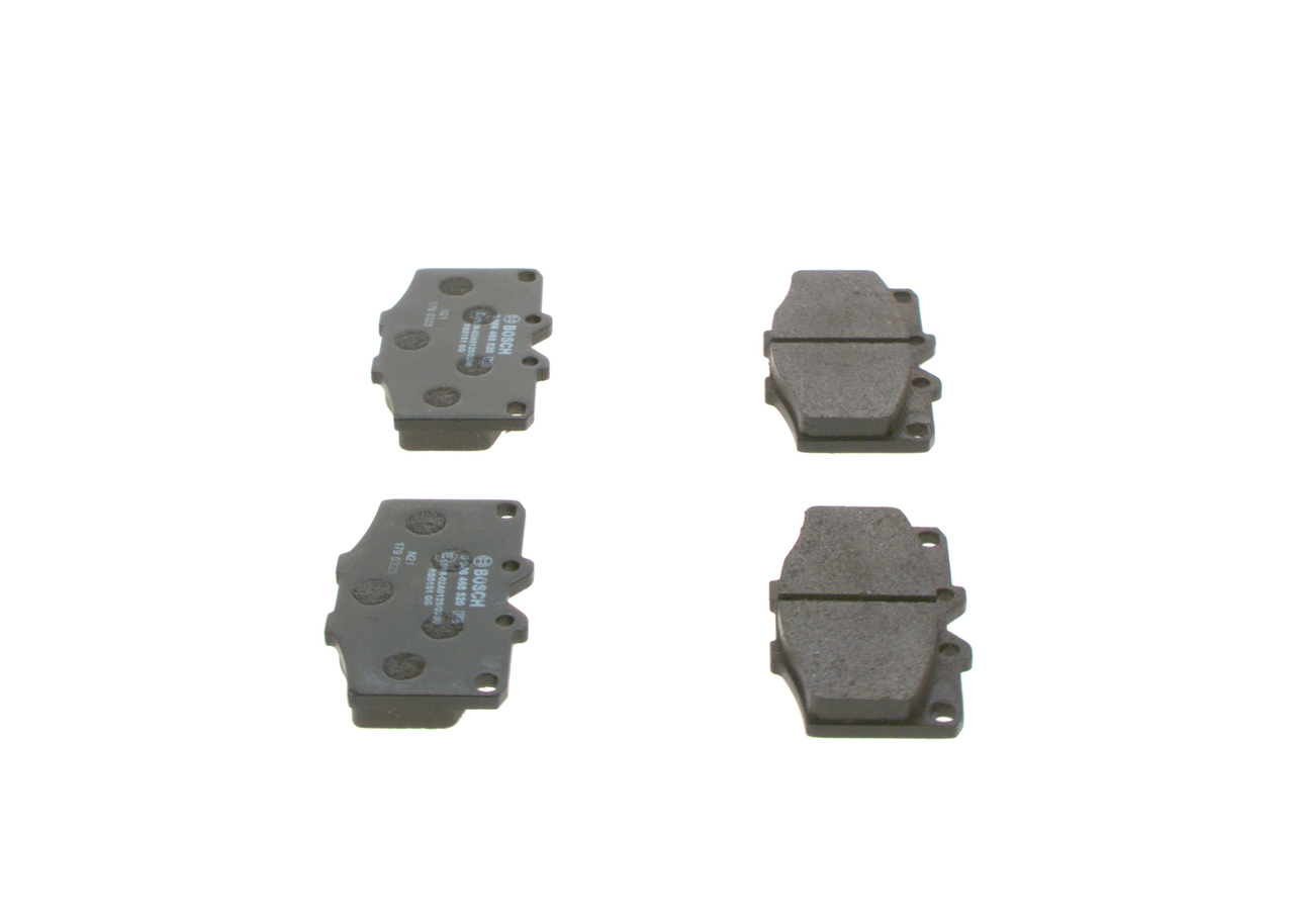 Brake Pad Set, disc brake - 0 986 468 520 BOSCH