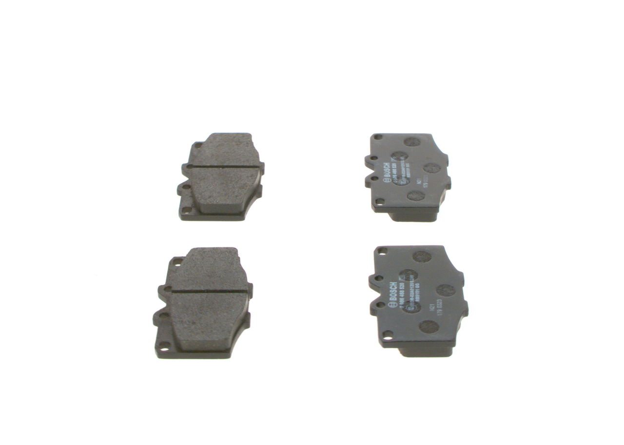 Brake Pad Set, disc brake - 0 986 468 520 BOSCH