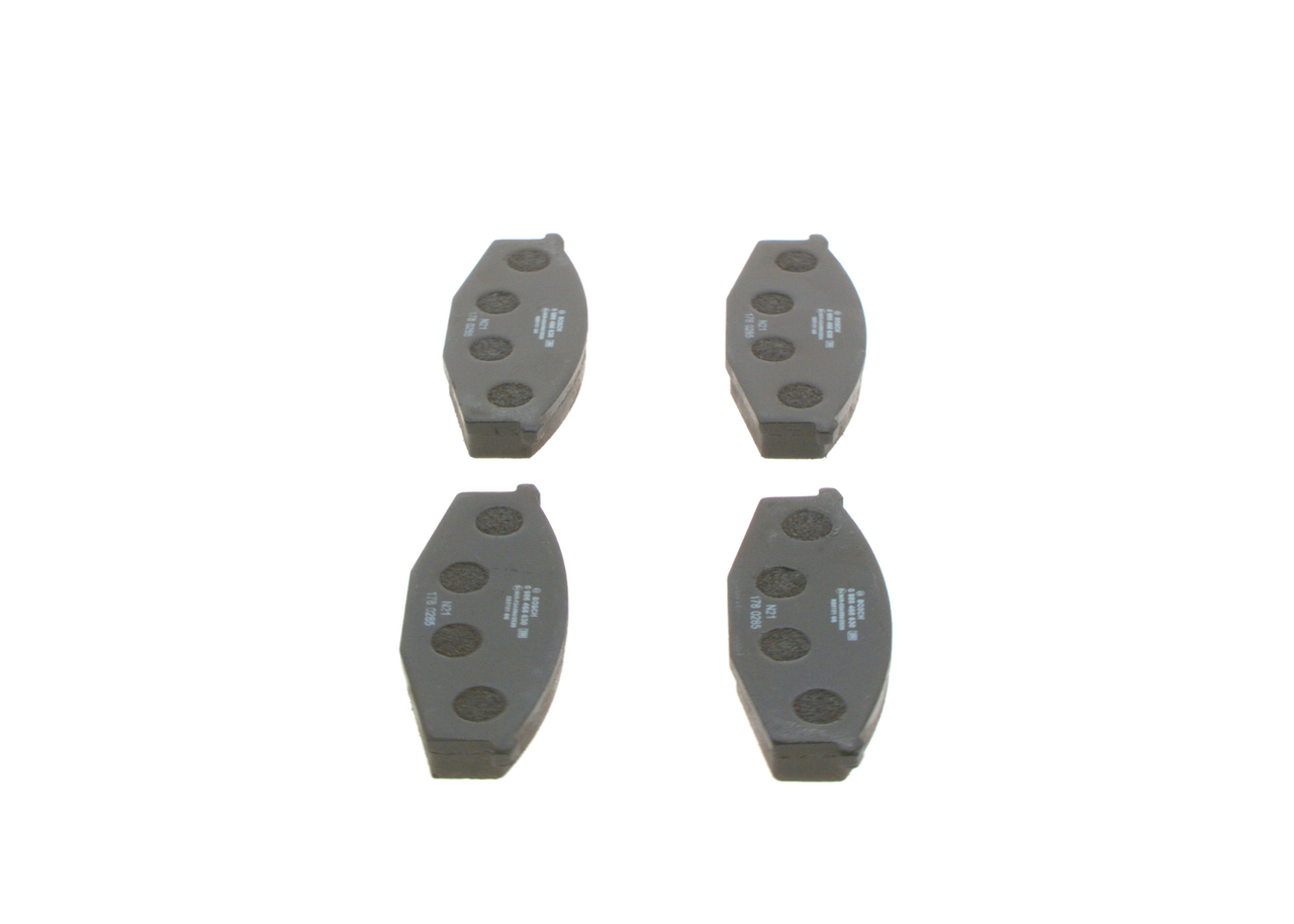 Brake Pad Set, disc brake - 0 986 468 630 BOSCH