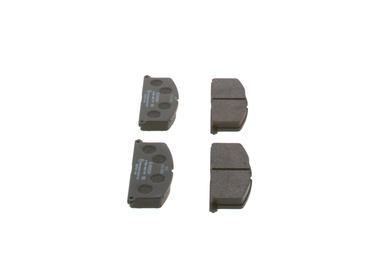 Brake Pad Set, disc brake - 0 986 468 701 BOSCH