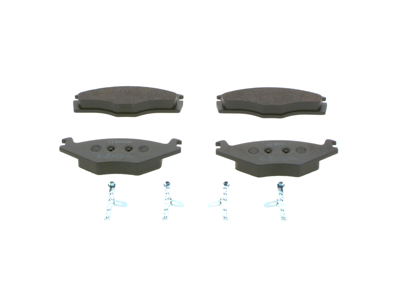 Brake Pad Set, disc brake - 0 986 468 873 BOSCH