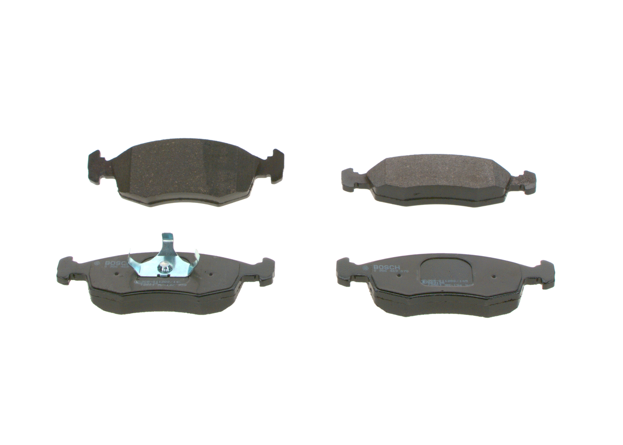 Brake Pad Set, disc brake - 0 986 469 070 BOSCH