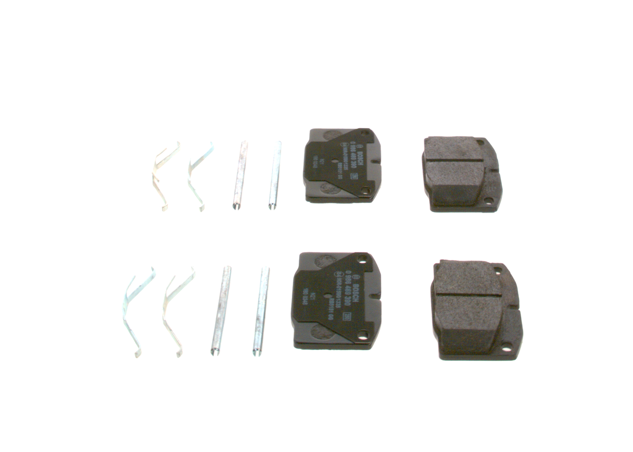 Brake Pad Set, disc brake - 0 986 469 390 BOSCH
