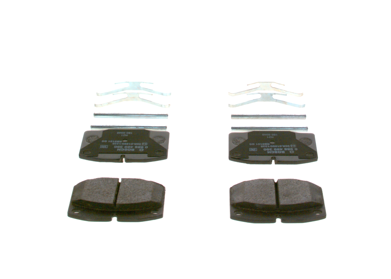 Brake Pad Set, disc brake - 0 986 469 390 BOSCH