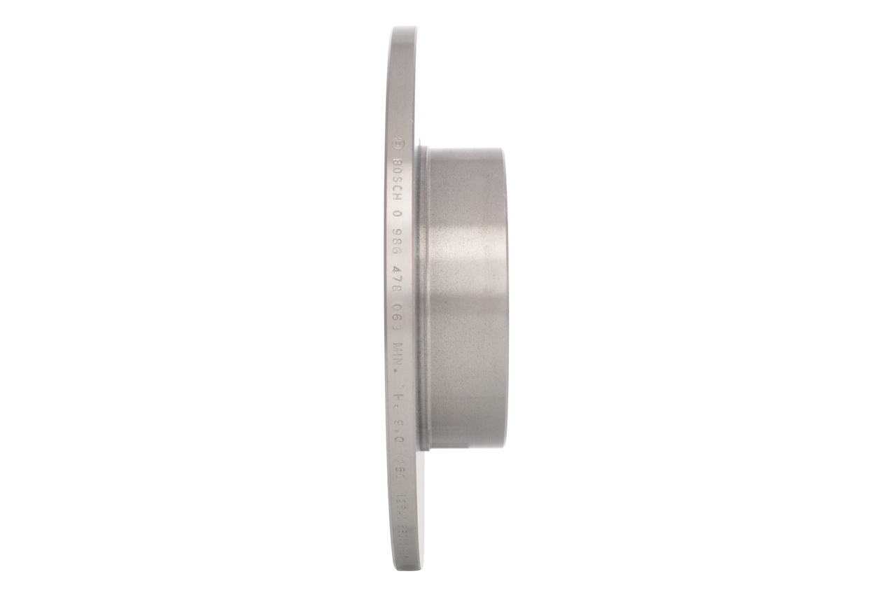 Brake Disc - 0 986 478 063 BOSCH