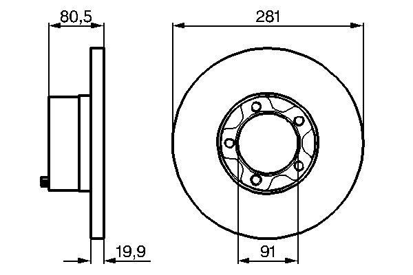 Discofreno - 0 986 478 138 BOSCH