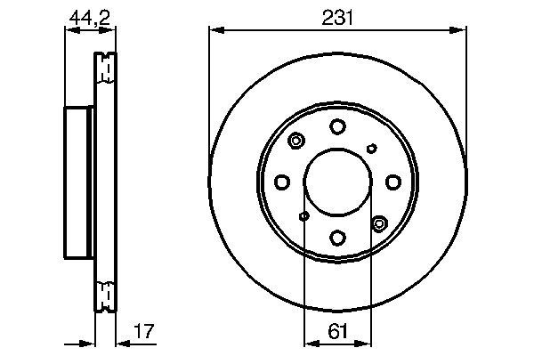 Discofreno - 0 986 478 203 BOSCH