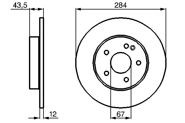 Discofreno - 0 986 478 262 BOSCH