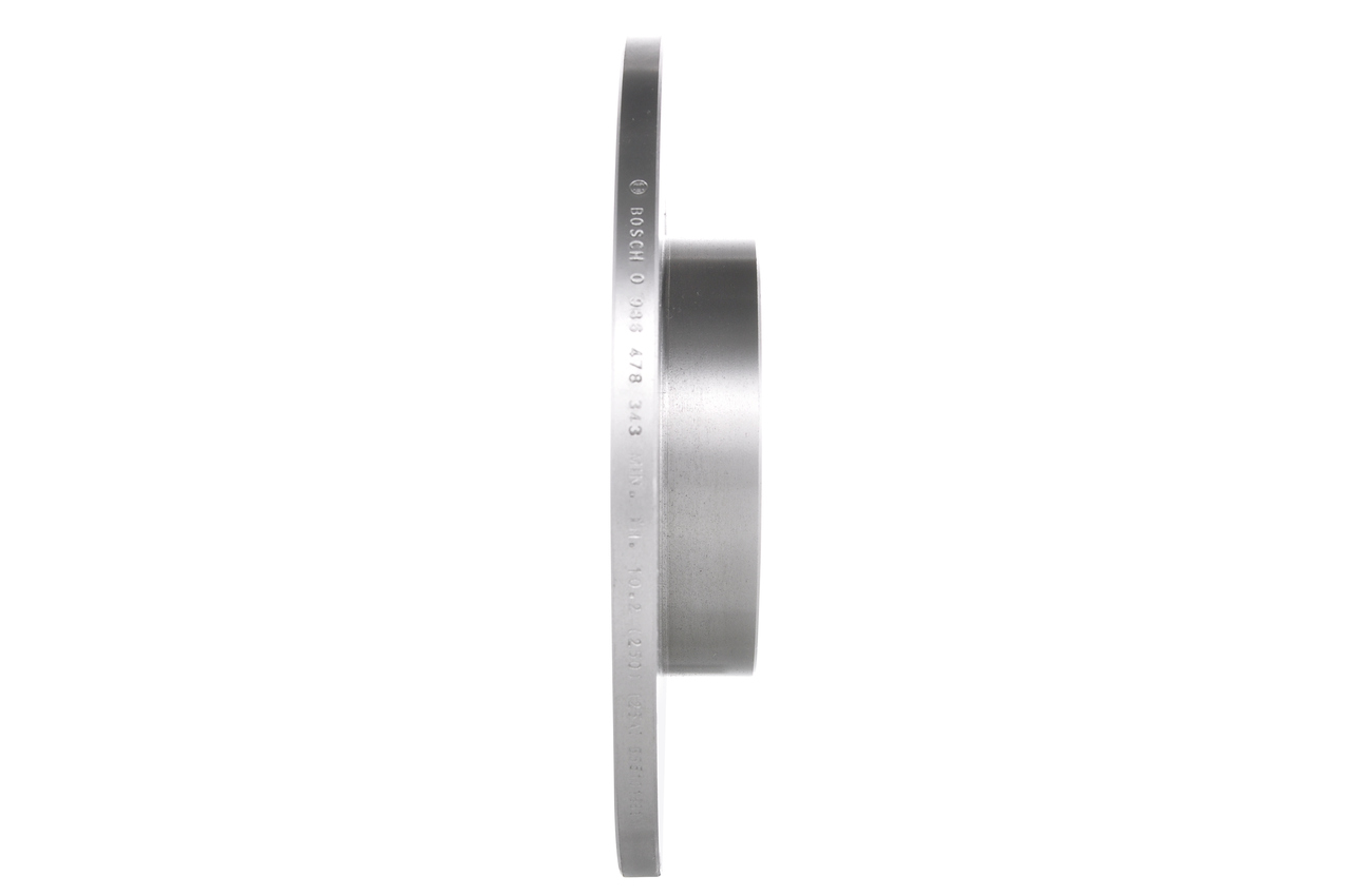 Brake Disc - 0 986 478 343 BOSCH