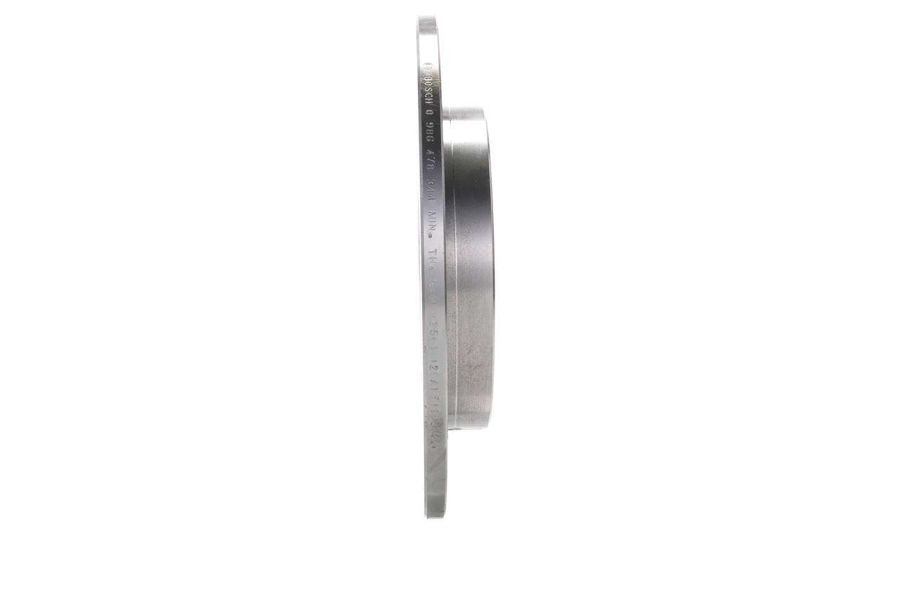 Brake Disc - 0 986 478 344 BOSCH