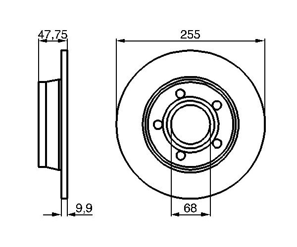 Discofreno - 0 986 478 480 BOSCH