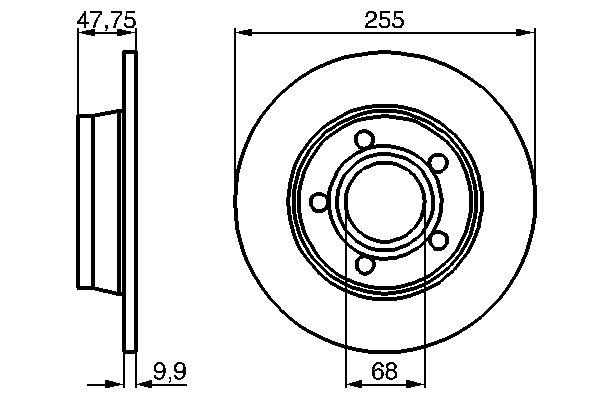 Discofreno - 0 986 478 480 BOSCH