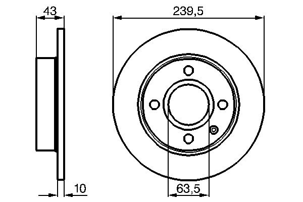 Discofreno - 0 986 478 501 BOSCH